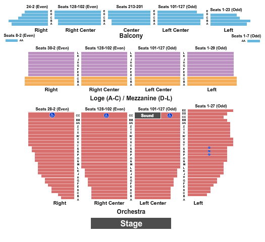 Orpheum Theatre Annie Seating Chart